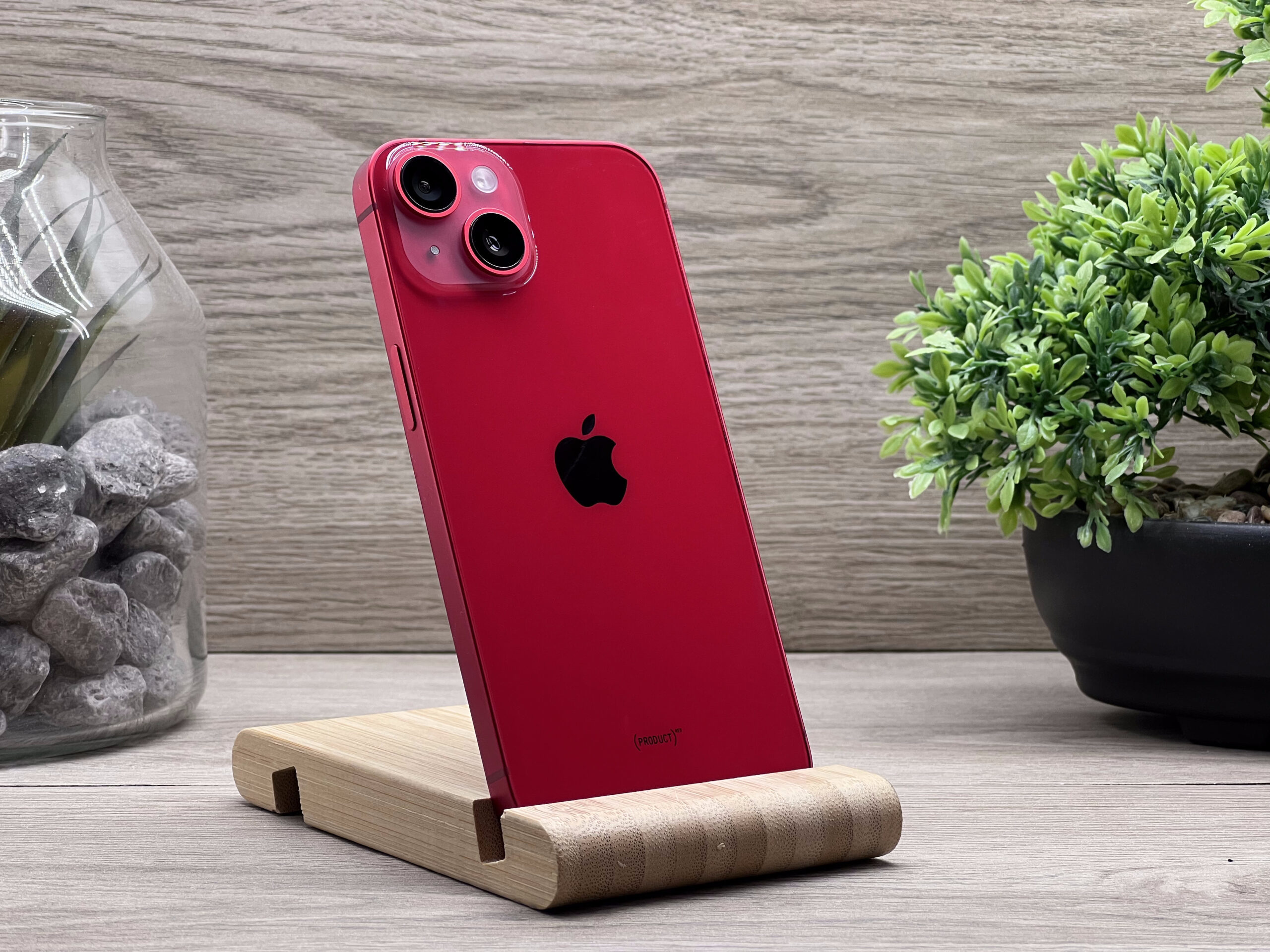Hibátlan iPhone 14 Red 128GB 2 ÉV Garanciával Számlával 93% Akksi