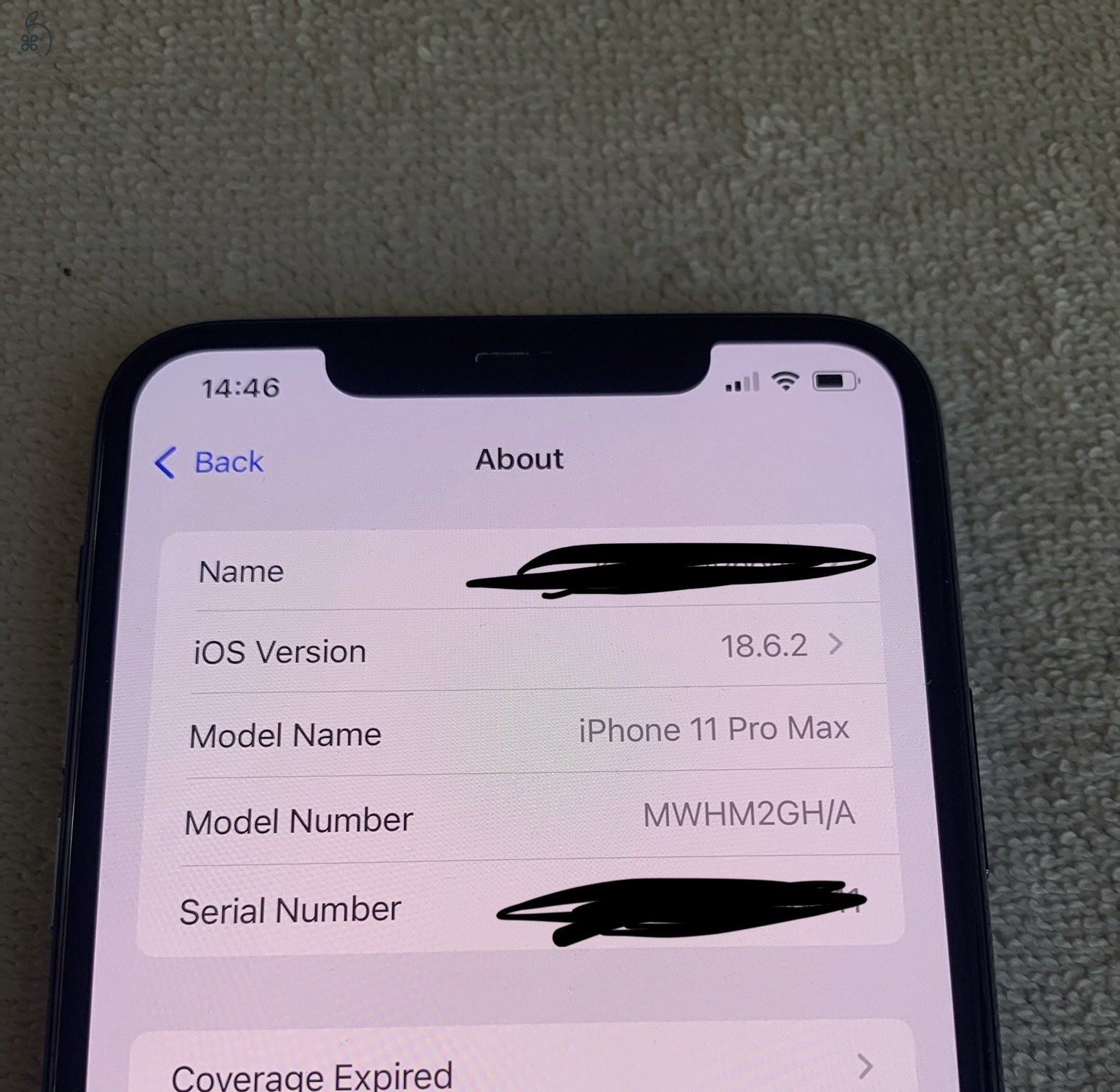 IPHONE 11 Pro max 256GB 84% gyári !!