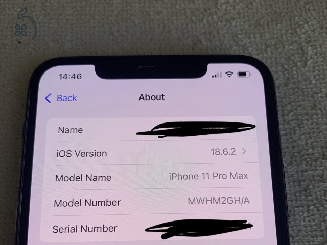 IPHONE 11 Pro max 256GB 84% gyári !!