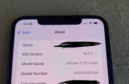 IPHONE 11 Pro max 256GB 84% gyári !!