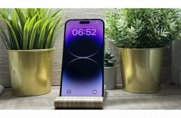  iPhone 14 Pro Max 128GB Lila, Független - Garancia, Számla 