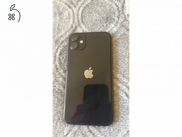 Iphone 11, 64Gb, fekete, független, sérülés mentes