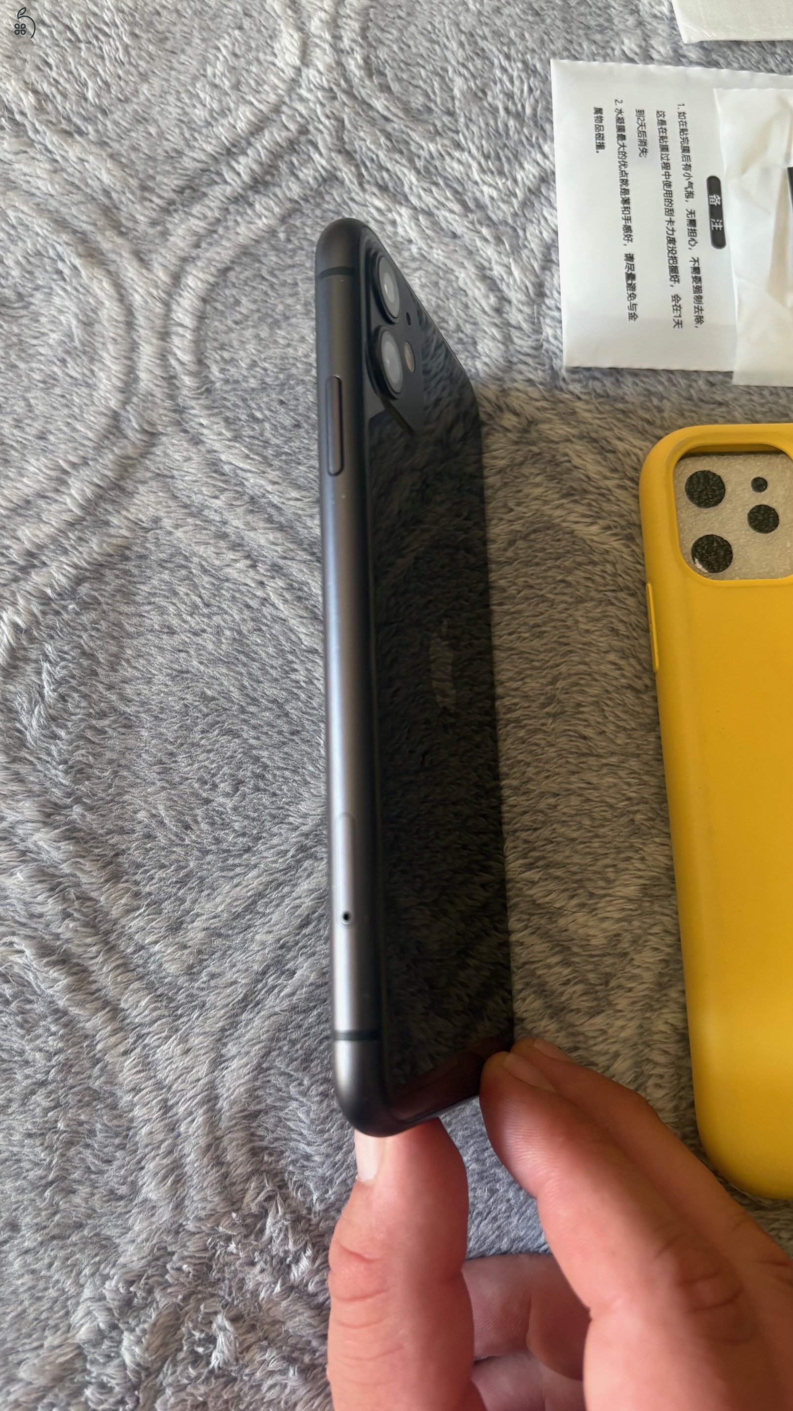 Iphone 11, 64Gb, fekete, független, sérülés mentes