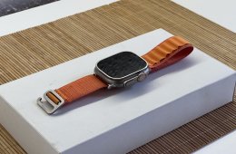 Hibátlan Apple Watch Ultra Natural Titanium 49mm 2 ÉV Garanciával Számlával