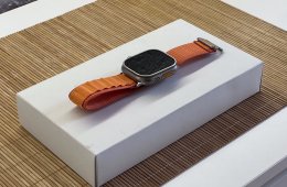 Hibátlan Apple Watch Ultra Natural Titanium 49mm 2 ÉV Garanciával Számlával