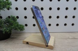 Apple iPhone 16 Pro Max – Natural Titanium – Titán dizájn, Pro kamera – 256 GB – Használt, szép állapot – 100% akku (175 ciklus) – Garancia 2026. 03. 10-ig