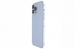 !! 1 ÉV GARANCIA !! Apple iPhone 13 Pro Max 128 GB Sierra Blue 100%