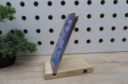 Apple iPhone 15 Pro Max – Natural Titanium – Titán váz, 6,7” ProMotion, 5× optikai zoom – 256 GB – Használt, karcmentes – 97% akku (189 ciklus) – Garancia 3 hónap
