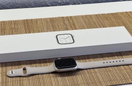 Hibátlan Apple Watch Series 8 Starlight 45mm 2 ÉV Garanciával Számlával