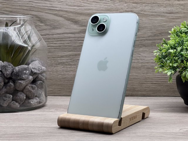 iPhone 15 Plus Green 256GB 2 ÉV Garanciával Számlával 94% Akksi