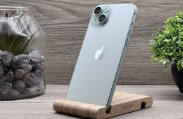iPhone 15 Plus Green 256GB 2 ÉV Garanciával Számlával 94% Akksi