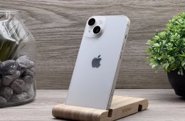 Hibátlan iPhone 14 Starlight 128GB 2 ÉV Garanciával Számlával 100% Akksi