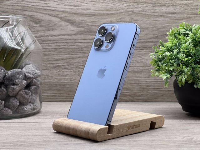 iPhone 13 Pro Sierra Blue 128GB 2 ÉV Garanciával Számlával 100% Akksi