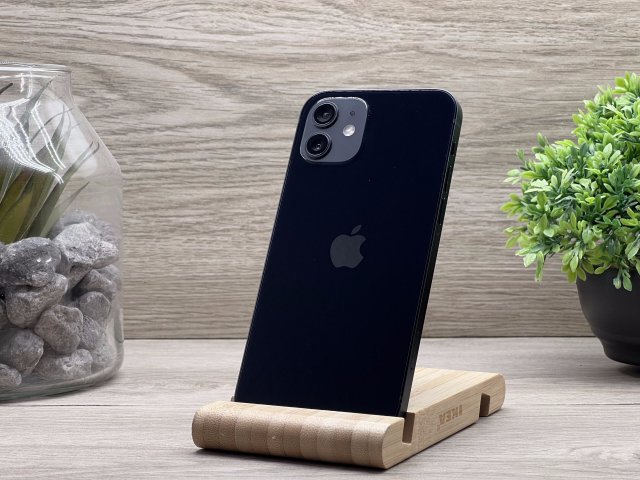 Hibátlan iPhone 12 Black 64GB 2 ÉV Garanciával Számlával 93% Akksi