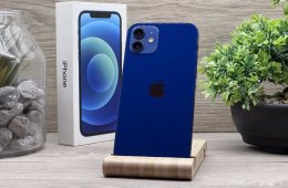 iPhone 12 Blue 128GB 2 ÉV Garanciával Számlával 100% Akksi