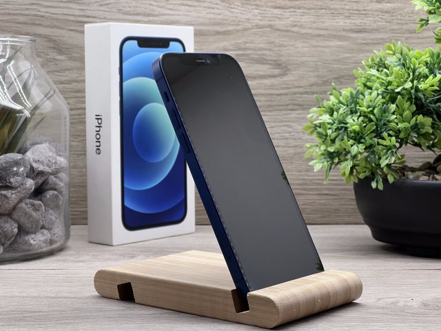 iPhone 12 Blue 128GB 2 ÉV Garanciával Számlával 100% Akksi