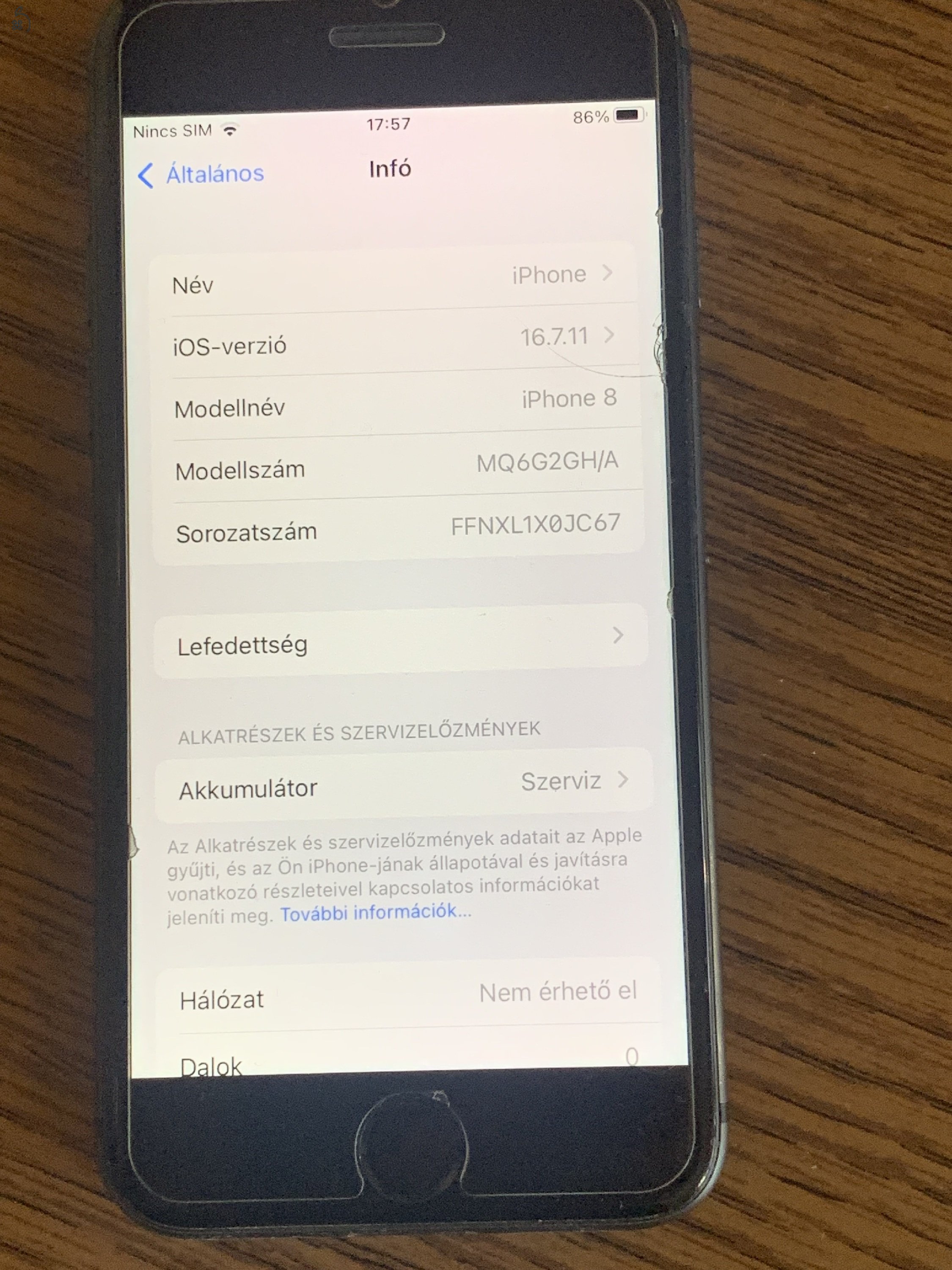 iPhone 8, Space Gray, 64GB