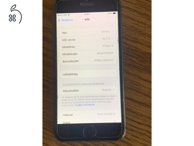 iPhone 8, Space Gray, 64GB
