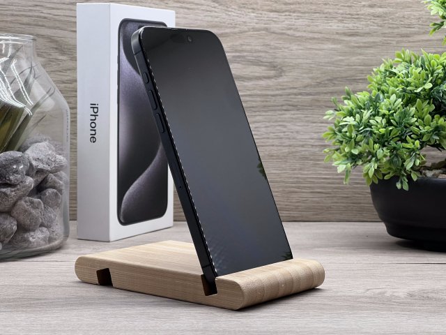 iPhone 15 Pro Max Black Titanium 512GB 2 ÉV Garanciával Számlával 92% Akksi