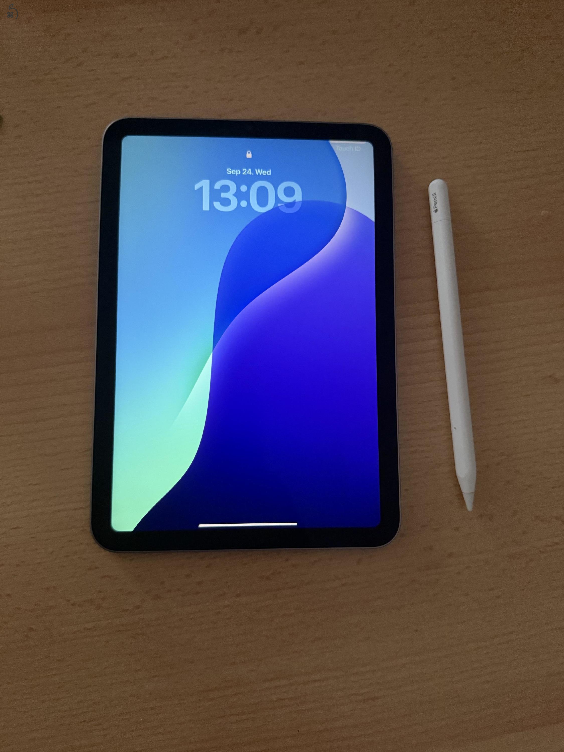  iPad mini 7 WiFi 128GB 2024 Asztroszürke + Apple Pencil (USB-C) eladó