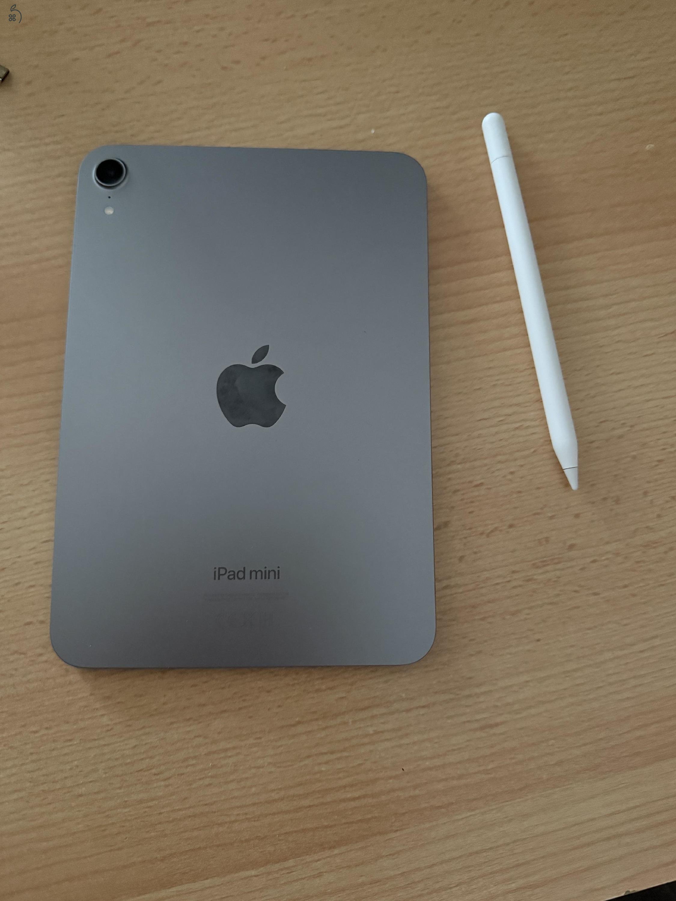  iPad mini 7 WiFi 128GB 2024 Asztroszürke + Apple Pencil (USB-C) eladó