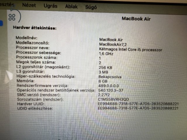 Apple MacBook Air 13”