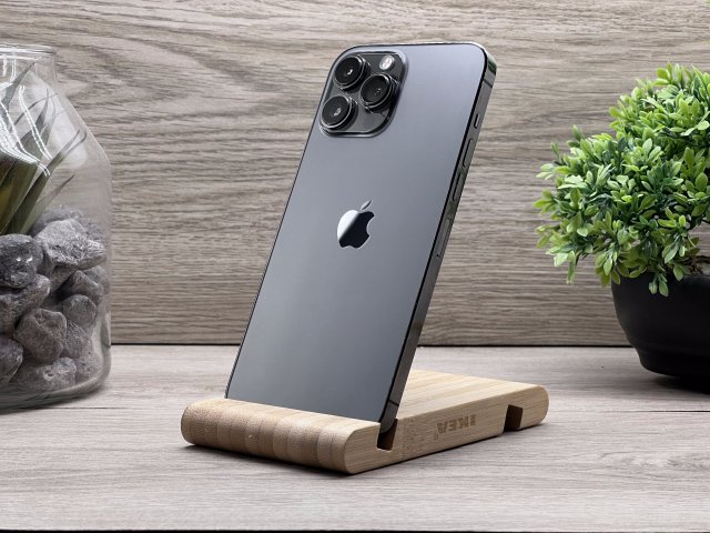iPhone 13 Pro Max Graphite 128GB 2 ÉV Garanciával Számlával 100% Akksi