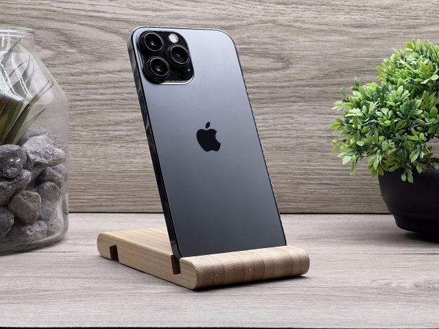 iPhone 13 Pro Max Graphite 128GB 2 ÉV Garanciával Számlával 100% Akksi