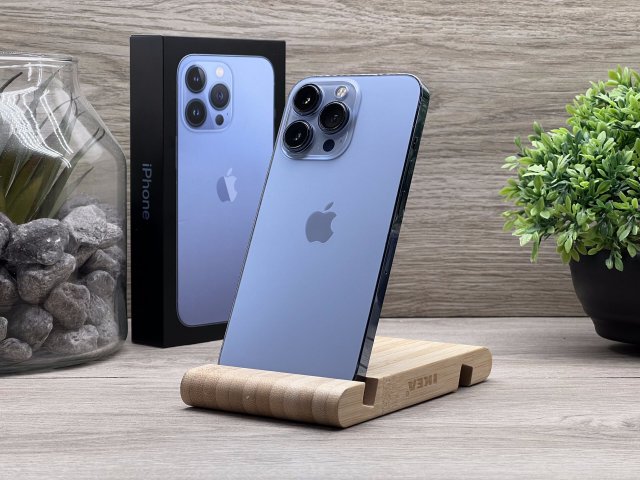 iPhone 13 Pro Sierra Blue 256GB 2 ÉV Garanciával Számlával 93 % Akksi