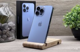 iPhone 13 Pro Sierra Blue 256GB 2 ÉV Garanciával Számlával 93 % Akksi