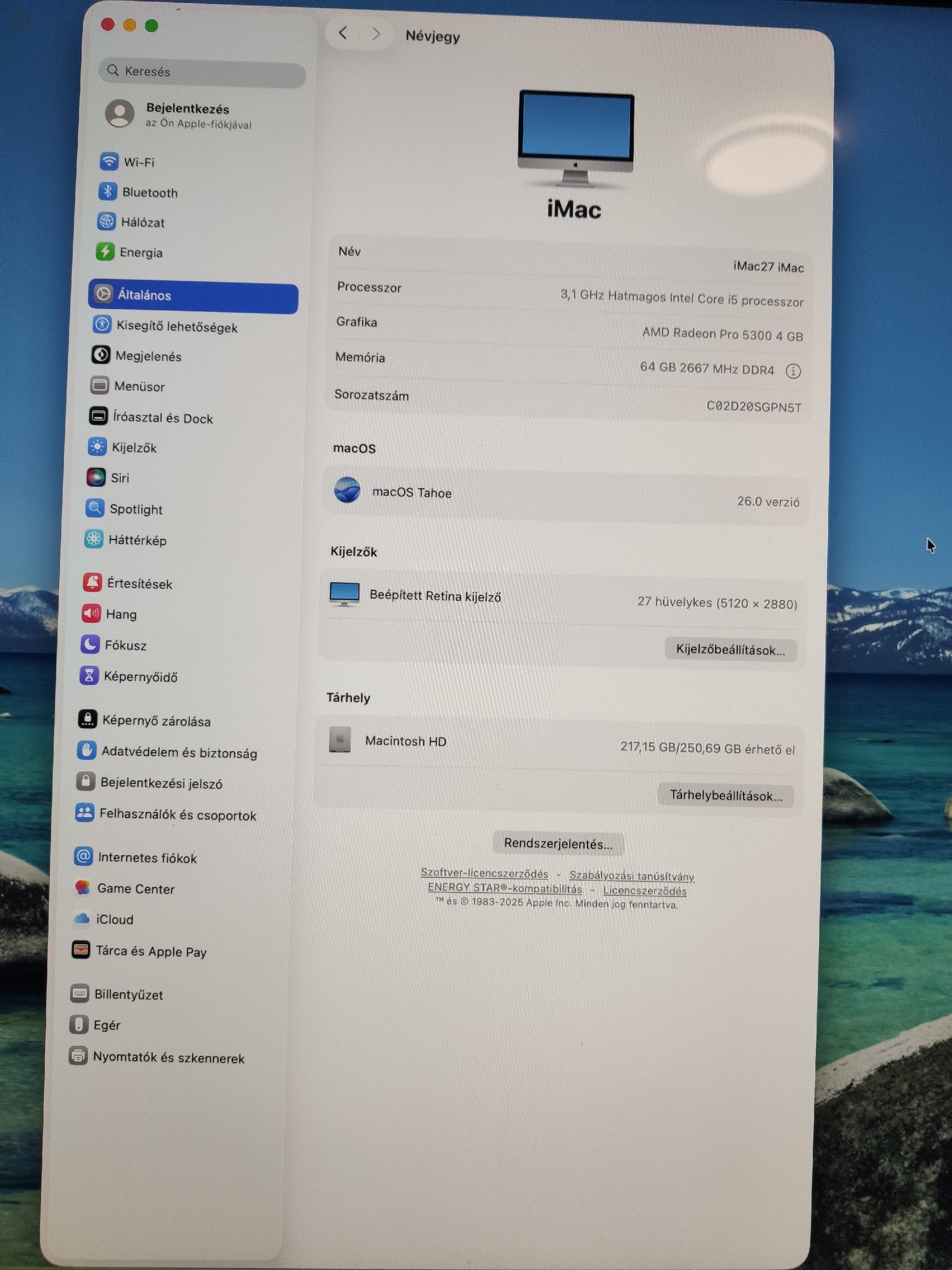 Apple iMac 27
