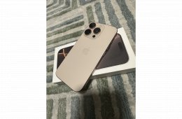 iPhone 16 PRO 256GB desert gyönyörű! KÁRTYAFÜGGETLEN!