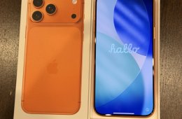 iPhone 17 Pro Max 256GB, Cosmic Orange