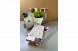 iPhone 15 Pro Max 256 GB – Natúr Titán – karcmentes + AppleCare+ 2025.10.31-ig + sok extra