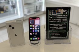 iPhone 13 128GB Független Használt/1-3 hónap gar./Akku 100%/p4468