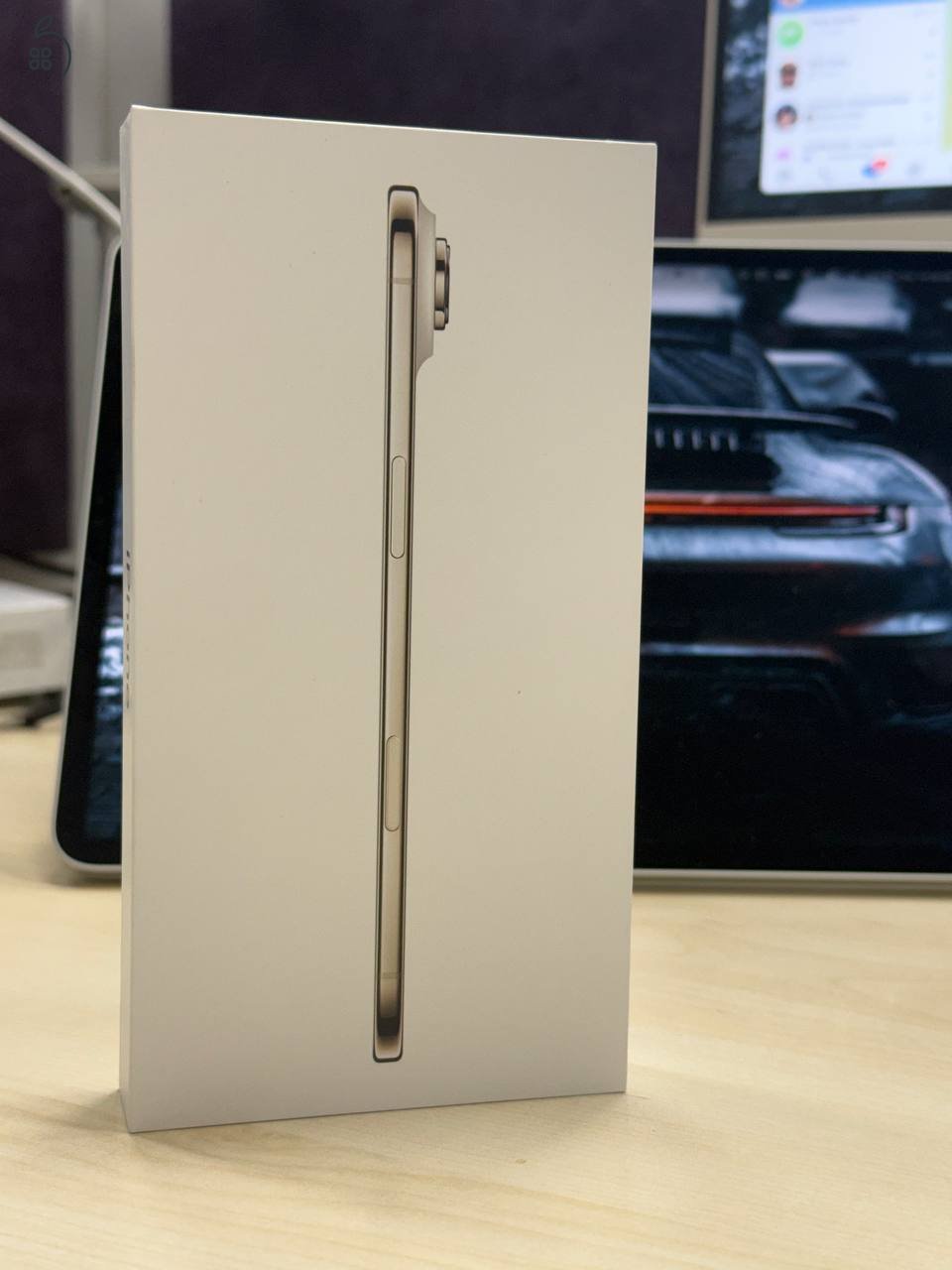 Új, bontatlan iPhone Air 512 Light Gold