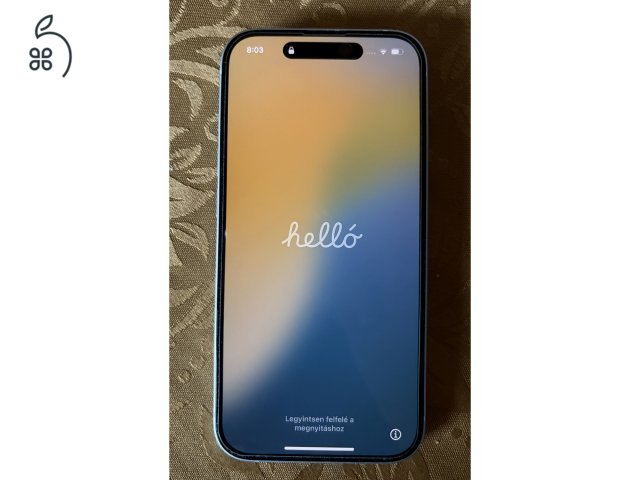 Újszerű, használt 128 GB Iphone 15 eladó