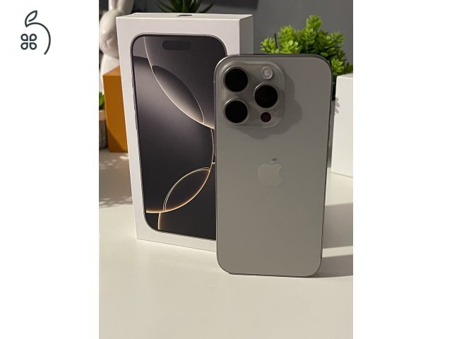 iPhone 16 Pro 128Gb Natural Titanium Kártyafüggetlen