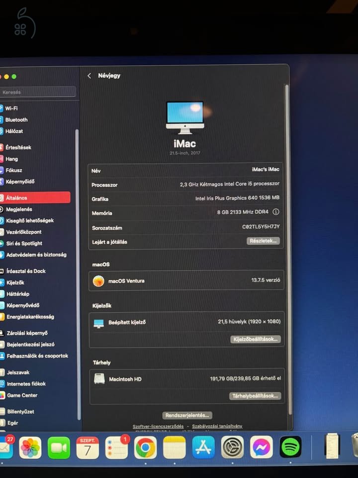 iMac 21.5
