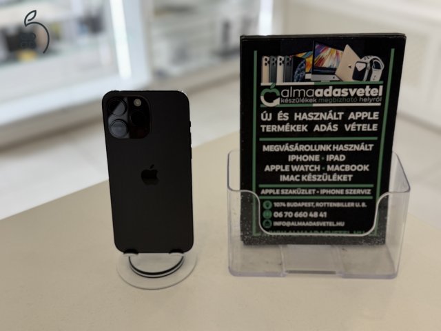 iPhone 14 Pro Max 128GB Független Újszerű/1-3 hónap gar./Akku 89%/p4473