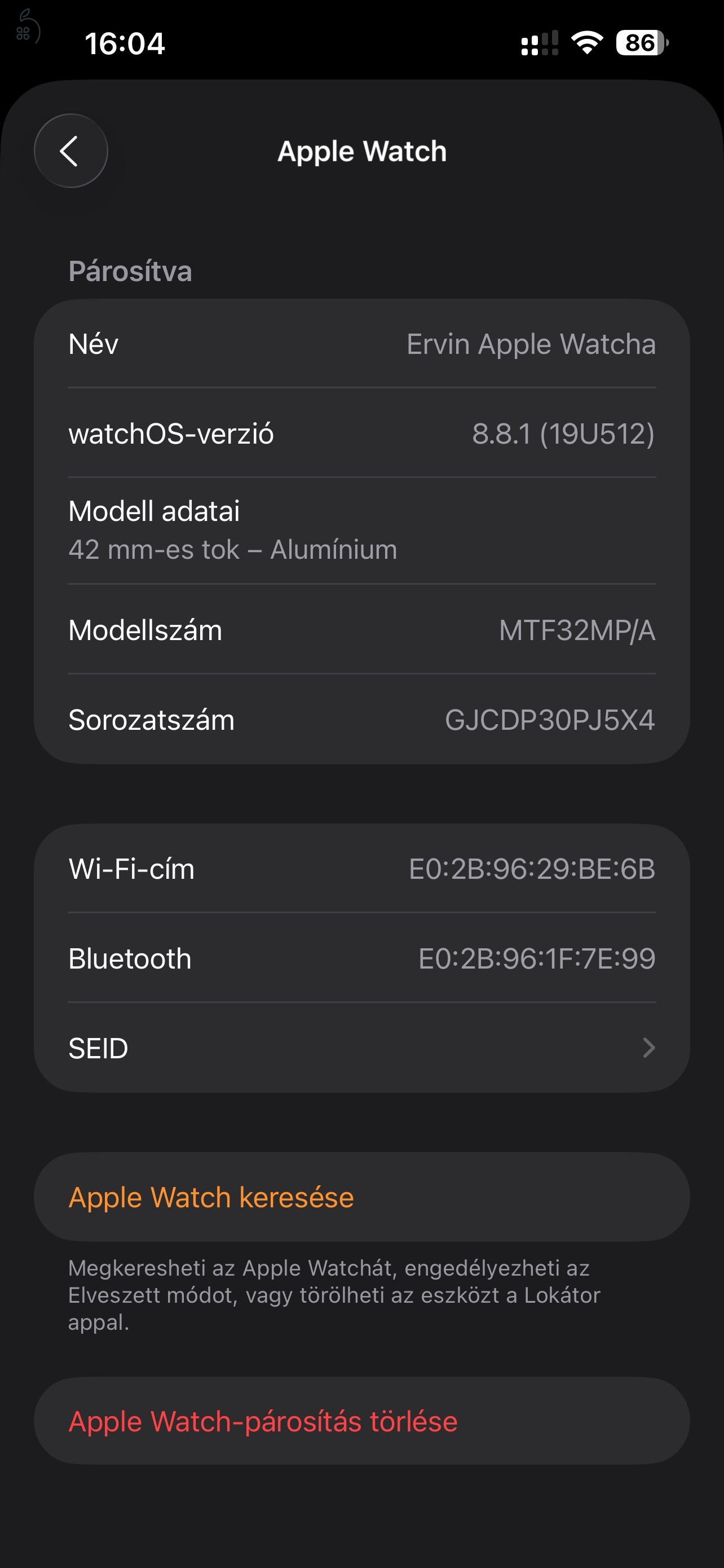 Apple Watch Series 3 42mm
