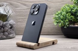 Hibátlan iPhone 16 Pro Black Titanium 128GB 2 ÉV Garanciával Számlával 100% Akksi