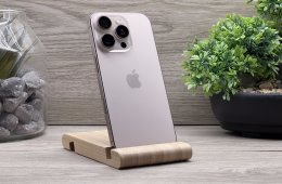 Hibátlan iPhone 16 Pro Desert Titanium 256GB 2 ÉV Garanciával Számlával 100% Akksi