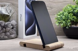 Hibátlan iPhone 15 Pro Max Blue Titanium 512GB 2 ÉV Garanciával Számlával 90 % Akksi