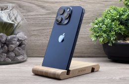 Hibátlan iPhone 15 Pro Black Titanium 128GB E-Sim 2 ÉV Garanciával Számlával 95% Akksi