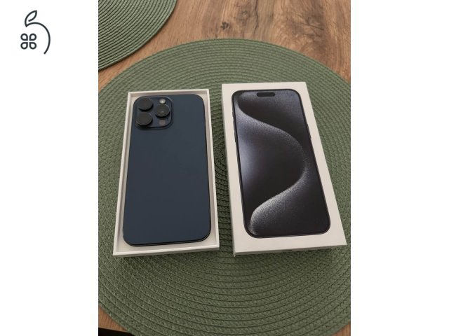 Apple Iphone 15 Pro Max 512 Gb, Blue Titanium, 2026.09.hóig garancia