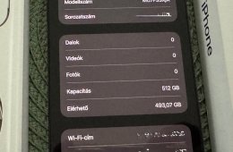 Apple Iphone 15 Pro Max 512 Gb, Blue Titanium, 2026.09.hóig garancia
