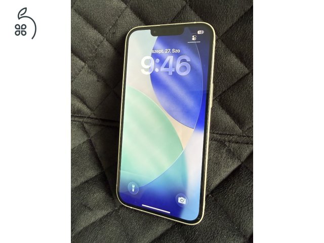 Apple iPhone 14 128 GB Starlight 100%-os akkumulátorral