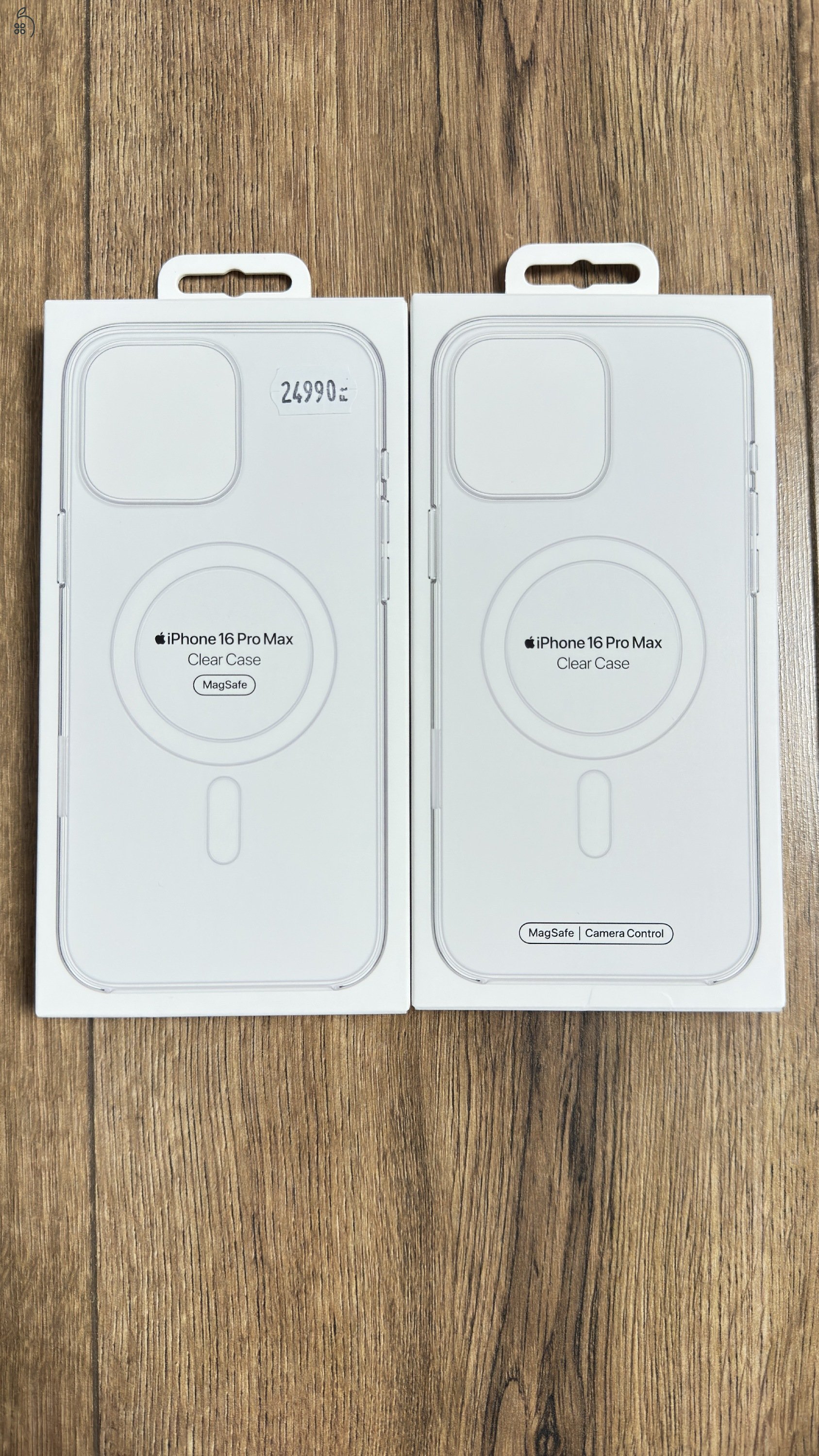 iPhone 16 Pro Max – 512 GB – White Titanium – 100% Akku – Kártyafüggetlen – Hibátlan + 3 MagSafe tok