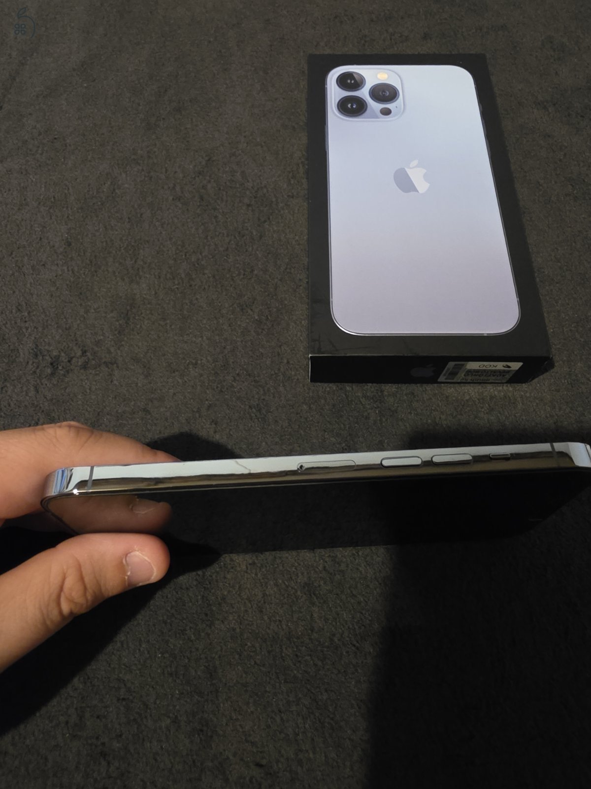 Apple Iphone 13 Pro Max 256gb Sierra Blue megkímélt állapotban eladó.